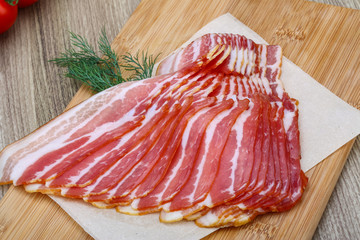 Sliced bacon