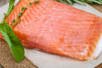 Salted salmon