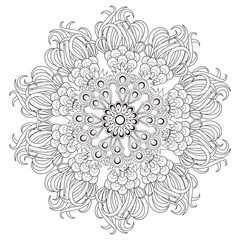 exquisite mandala pattern design