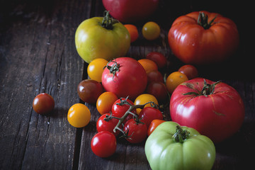 Assortment of tomatoes