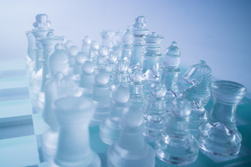 glass chess