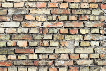 Background of brick wall pattern texture.