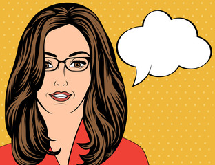 sexy beautiful woman with customizable message