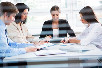 Fototapeta premium Business people