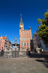 Fototapeta premium Ratusz Głównego Miasta w Gdańsku