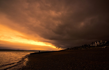 Sunset on the Isle of Arran