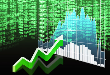 stock market concept