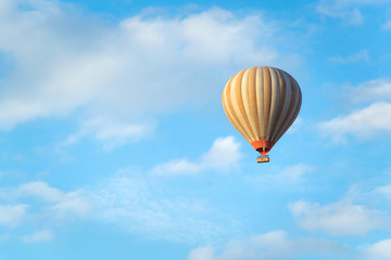 Fototapeta premium hot air balloon in the sky