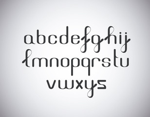 Elegant font type