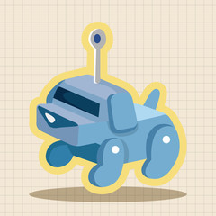 robot theme elements