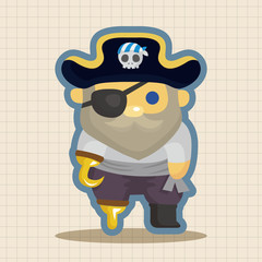 pirate theme elements