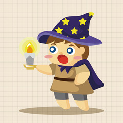 magician theme elements