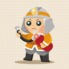 fireman theme elements