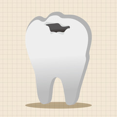 Tooth model theme elements