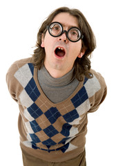 geek man