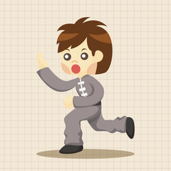 Kung fu theme elements
