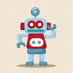 robot theme elements