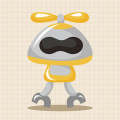 robot theme elements