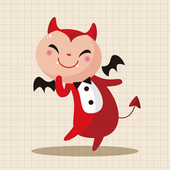 devil theme elements