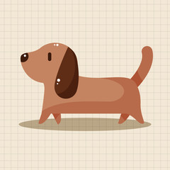 animal dog cartoon theme elements