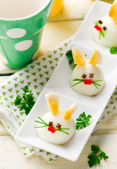 Boiled Egg Bunny Rabbit