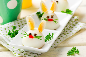 Boiled Egg Bunny Rabbit © zoryanchik