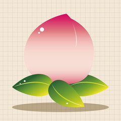 vegetables and fruits theme elements