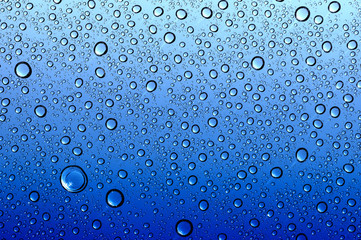  drops on glass