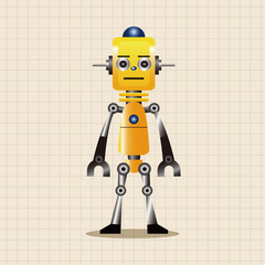robot theme elements