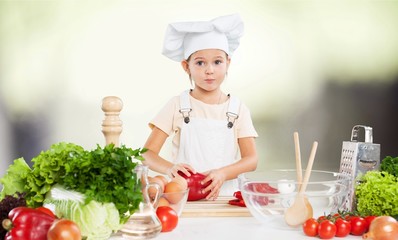 Kid chef.