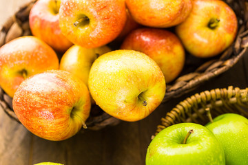 Organic apples