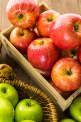 Organic apples