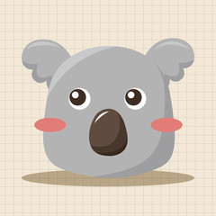 animal cartoon theme elements