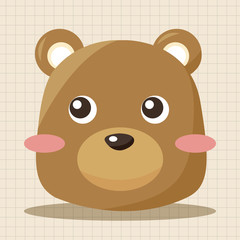 animal cartoon theme elements