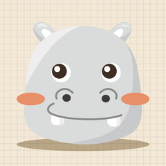 animal cartoon theme elements