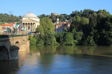 Bridge over the River Po, Turin