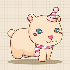 animal cartoon theme elements