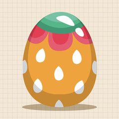 easter egg theme elements background,eps10