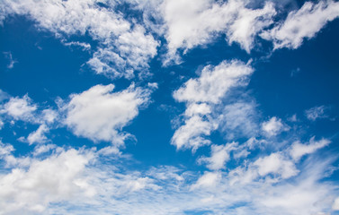 Naklejka na ściany i meble blue sky with cloud 