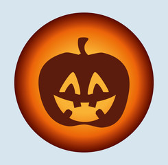 Happy halloween party festival card