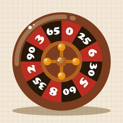 casino roulette theme elements