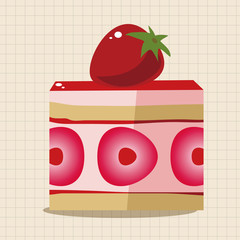 decorating cake theme elements