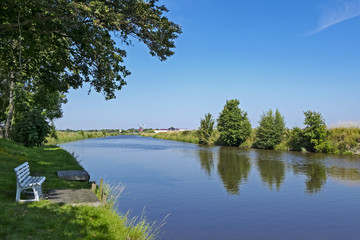 Ostfriesische Landschaft bei Greetsiel