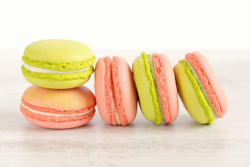 Colorful macaroons