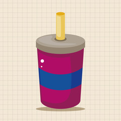 soda drinks theme elements