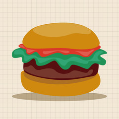 hamburger theme elements