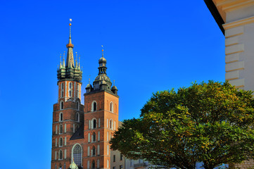 Fototapeta na wymiar Krakow church