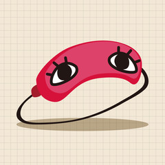 Travel equipment mask theme elements