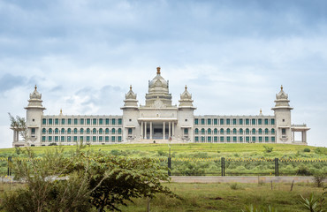 Fototapeta na wymiar State legislature building in India