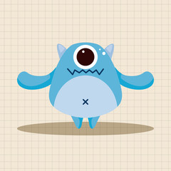 bizarre monster theme elements